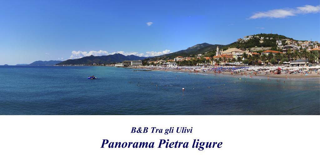 Tra Gli Ulivi Bed and Breakfast Pietra Ligure Eksteriør billede